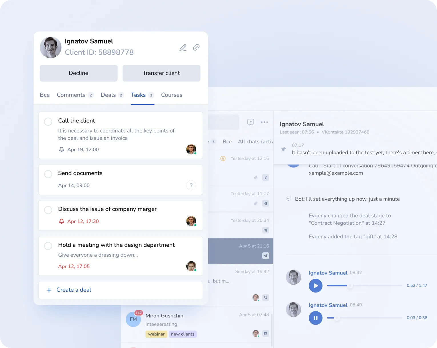 Mejor calidad de servicio