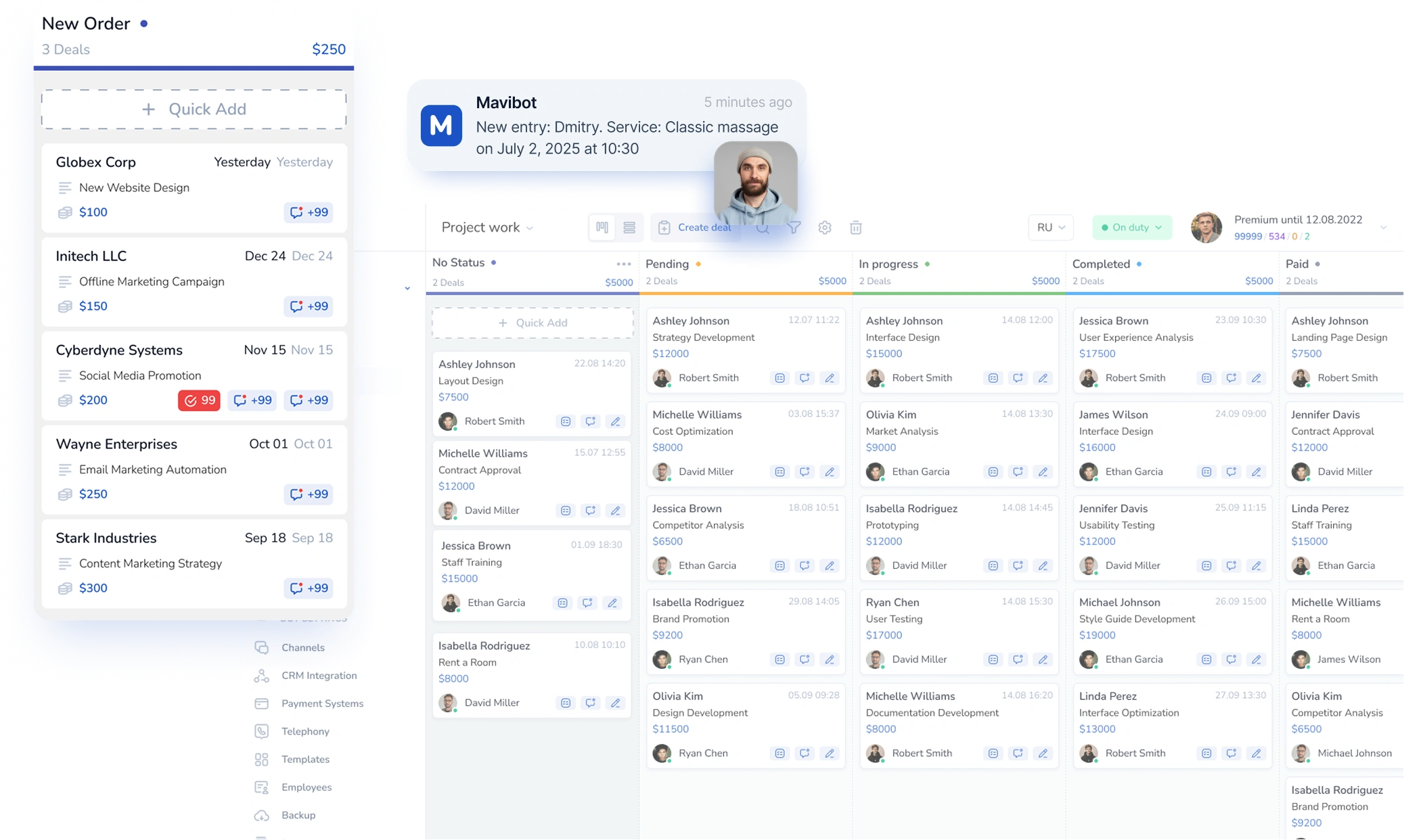CRM demo