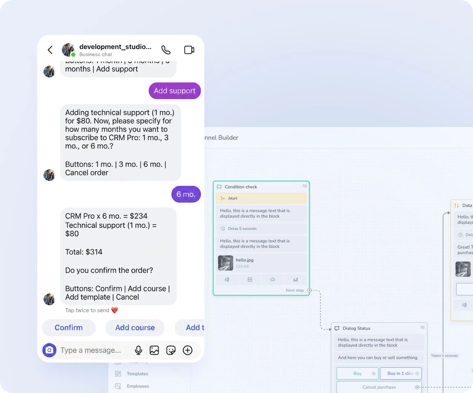 Support customers 24/7