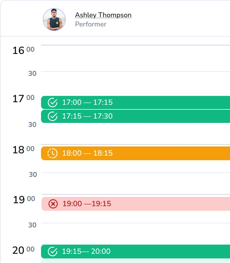 AI assistant for bookings
