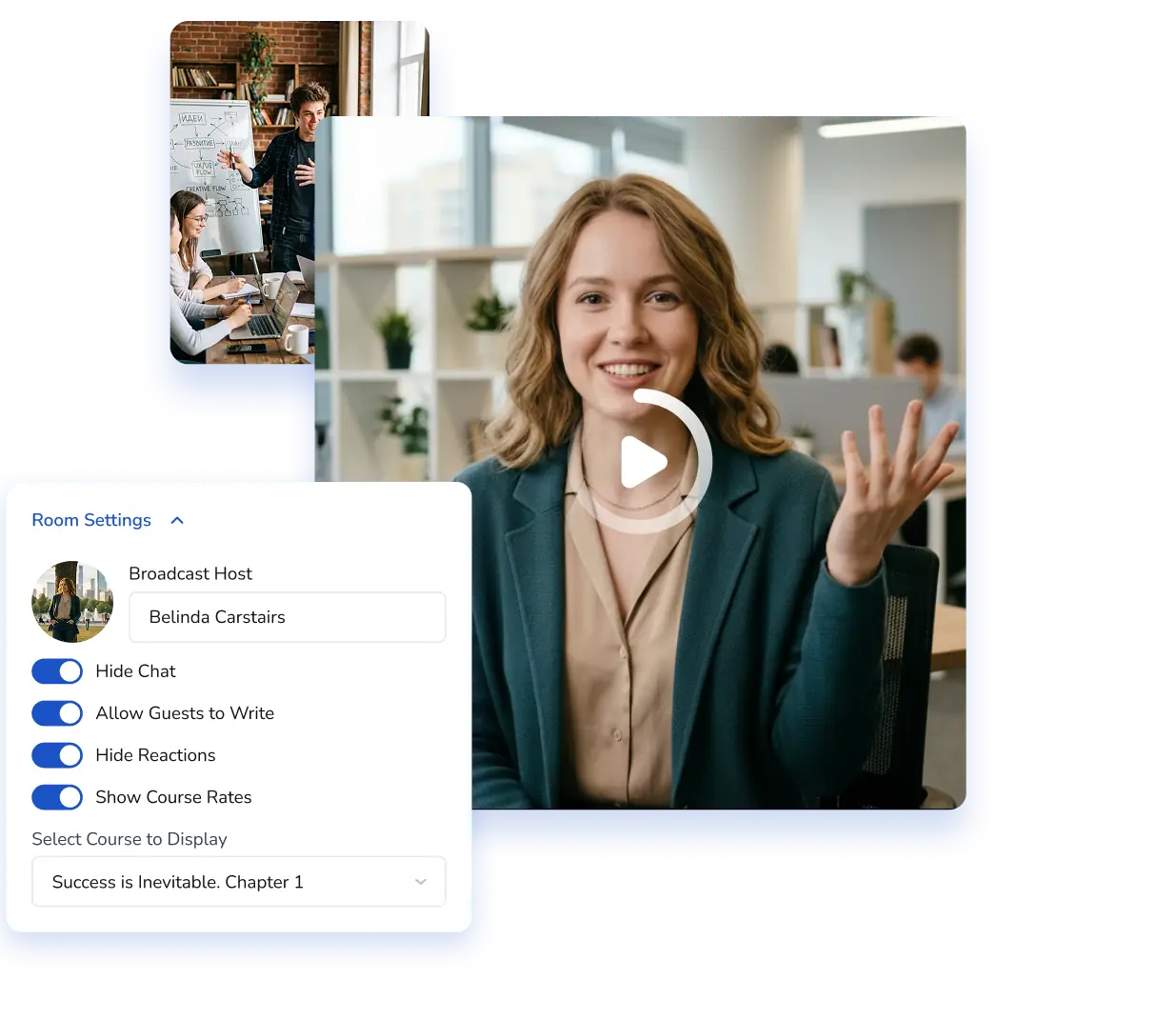 Online courses bot interface