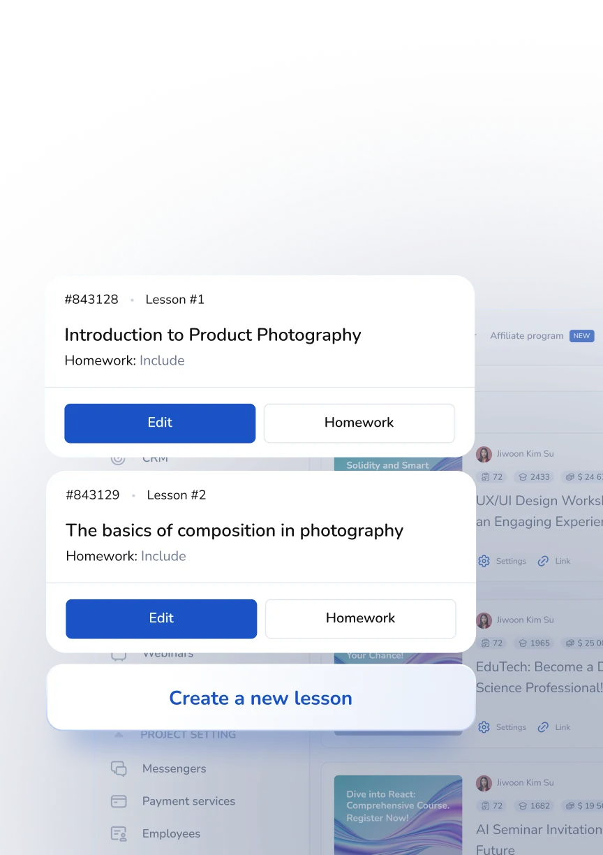 Why choose our online courses builder