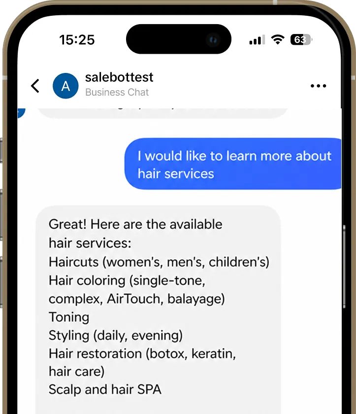 AI assistant in TikTok bot