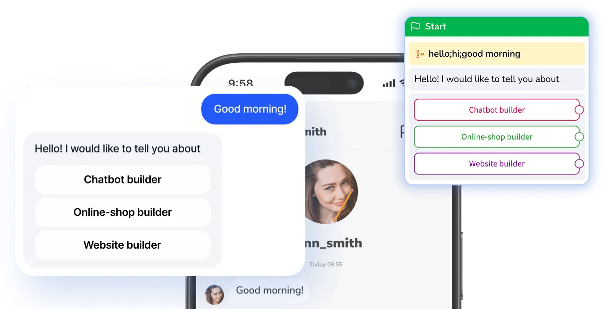 Mini-app in TikTok bot